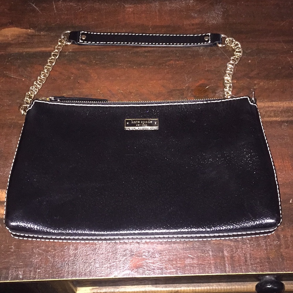 Kate Spade black Leather shoulder bag